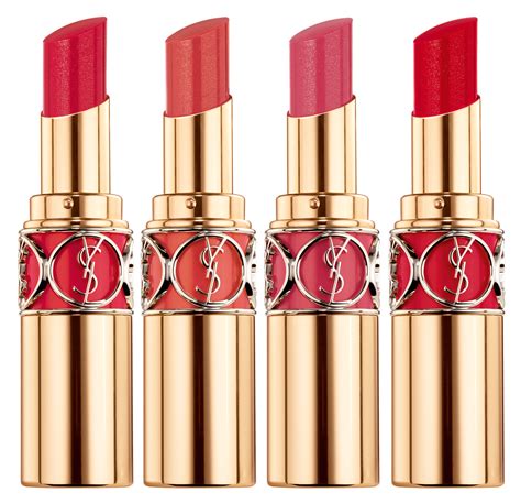 yves saint laurent rouge volupté shine oil-in-stick lipstick 48|ysl love shine lipstick.